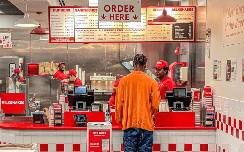 Niche Burger Franchises to Watch - Five Guys