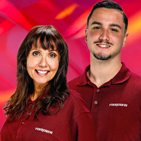 Luke and Robyn Deering, Fibrenew franchise owners