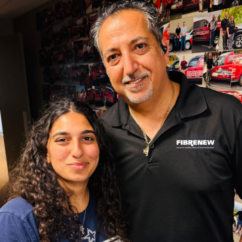Marsail and Tony Abuaita, Fibrenew franchise owners