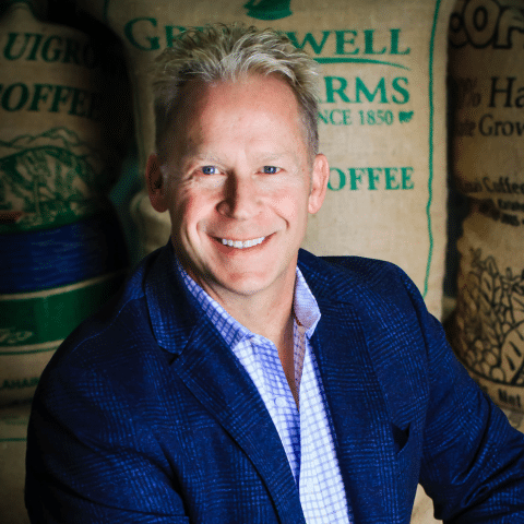 Scott Snyder, CEO of Bad Ass Coffee of Hawaii franchise
