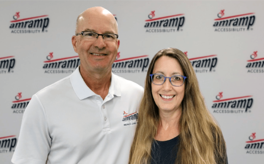 Bob and Kim Danek, AMRAMP franchise business owners