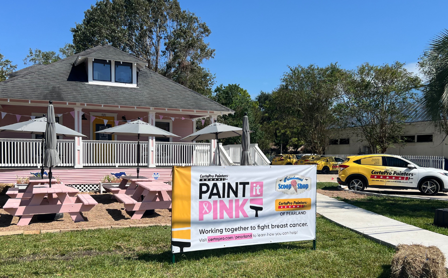 Breast Cancer Awareness 2025: Franchisors Give Back, CertaPro Painters SCALED