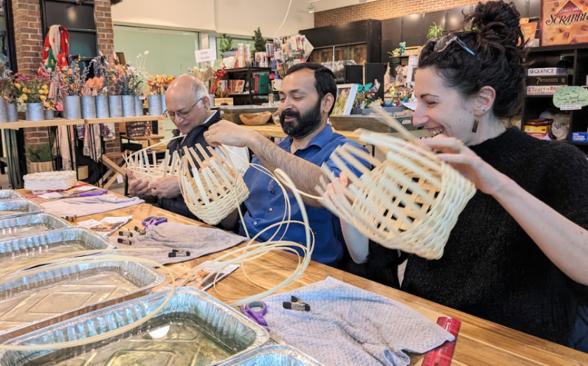 Clients at a Craft Lofr franchise location