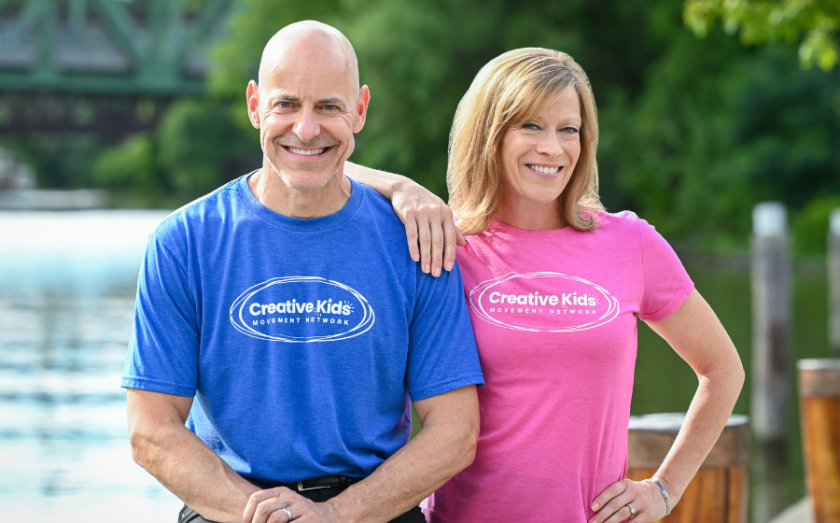Kate DiBiase and husband Alex DiBiase of Creative Kids Movement Network 1