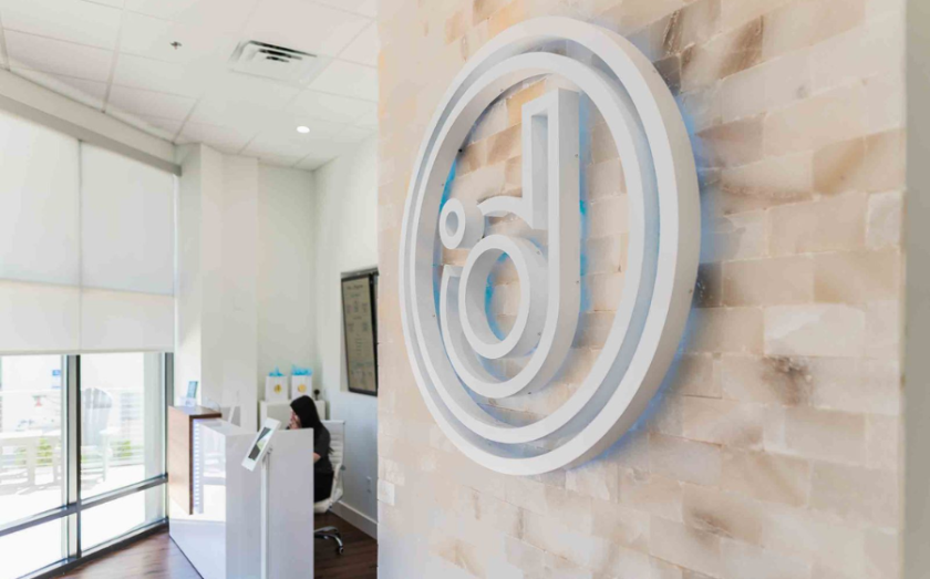 Interior of a Degree Wellness franchise