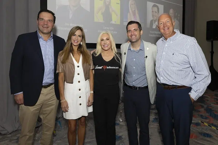 Franchise leaders at IFPG Retreat