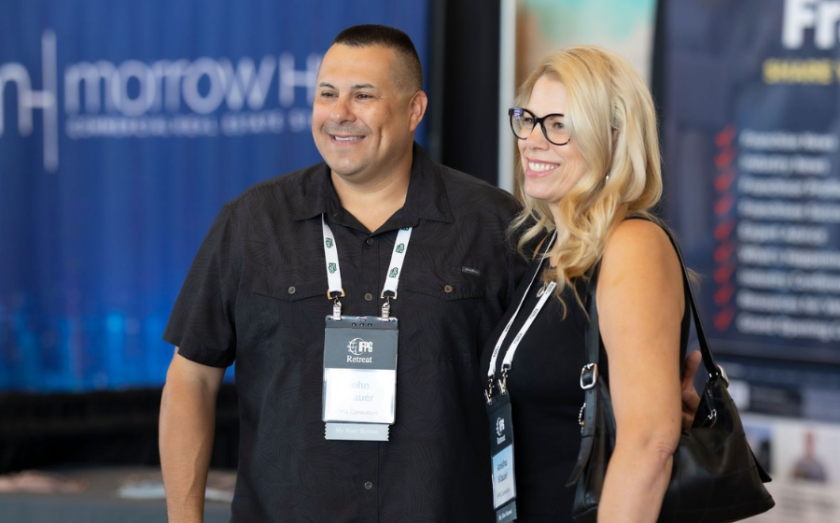 Husband-and-wife consulting team John and Anisha Klauer