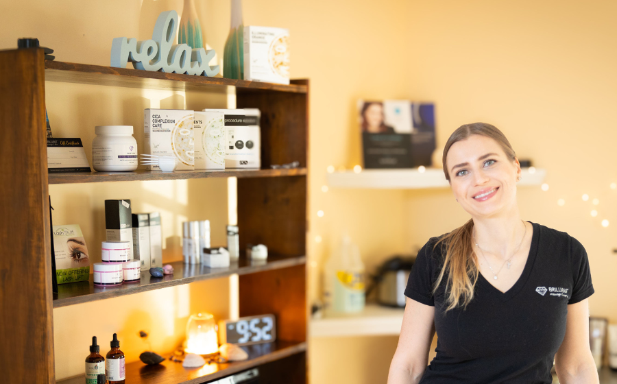Jolita Brilliant, founder of Brilliant Massage franchise OPTION 2