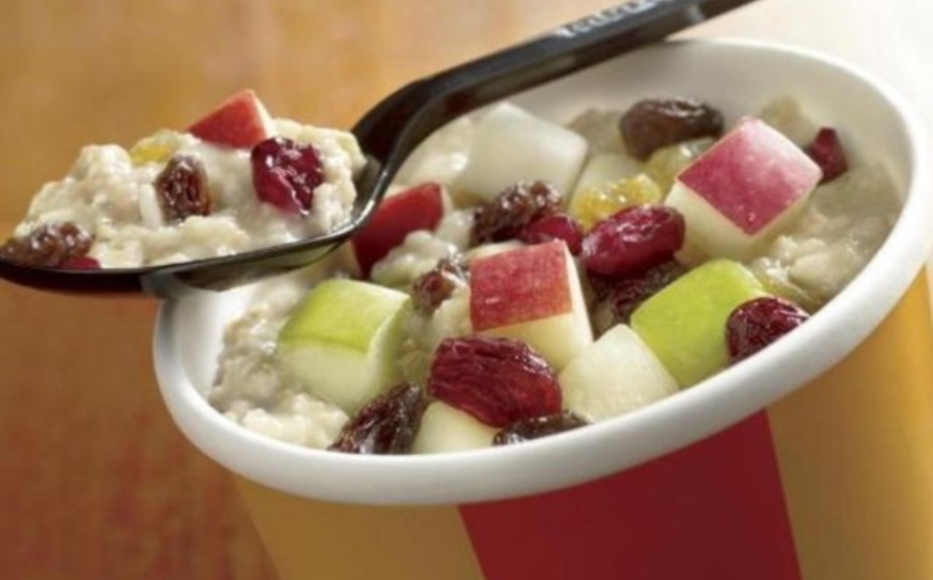 Best Fast-Food Restaurants that Serve Oatmeal, McDonald’s 