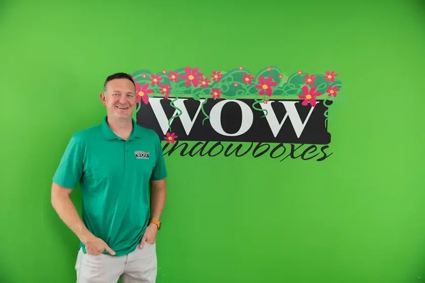 WOW Windowboxes founder Bret Schneider