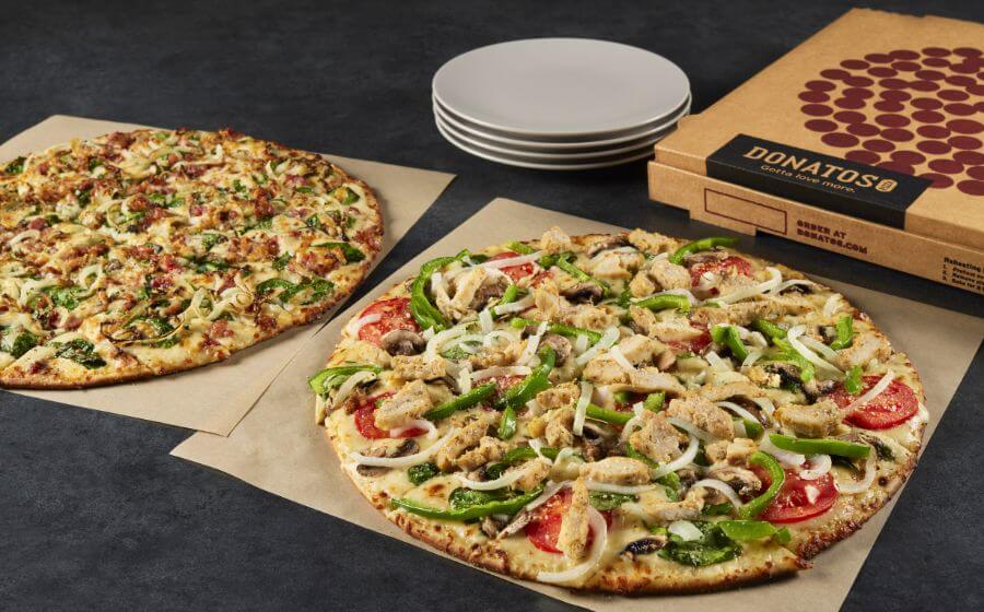 New Menu Items from Donatos Pizza franchise