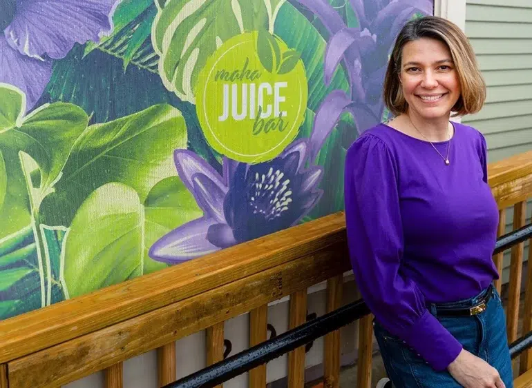MAHA Juice Bar franchise founder Marcieli Pastorio option 1