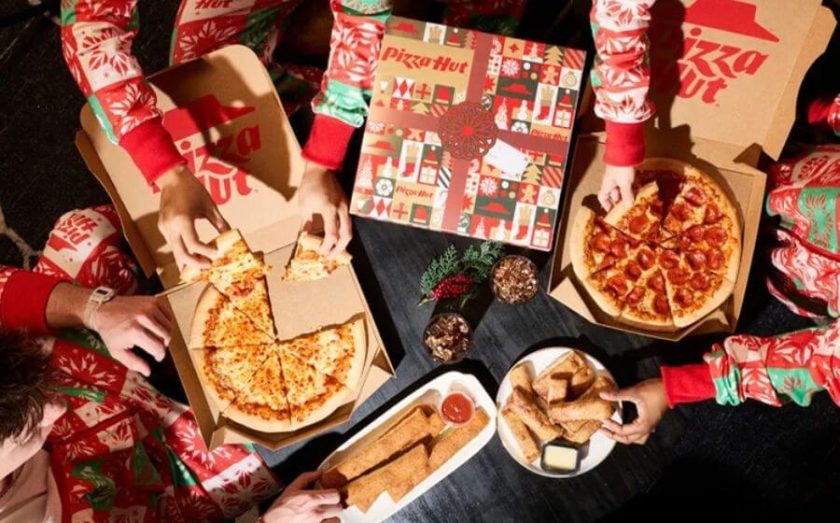 Holiday Swag from Top Fast-Fast Franchises - Pizza Hut