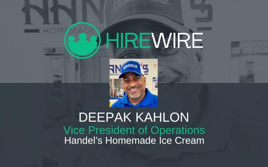 Deepak Kahlon, Handel’s Ice Cream - HireWire - Franchise Wire