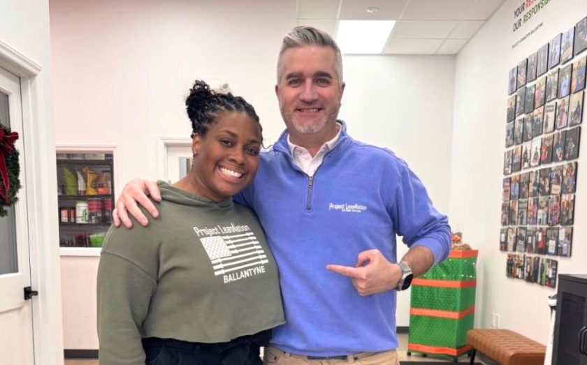 Chris with Project LeanNation franchisee