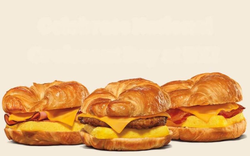 Top Creative Franchise Croissant Offerings - Burger King