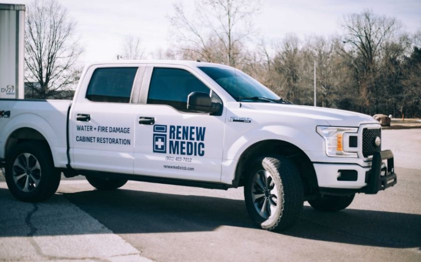 Truck for renew medic franchise