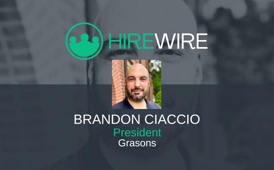 Brandon Ciaccio, Grasons- Franchise News - HireWire