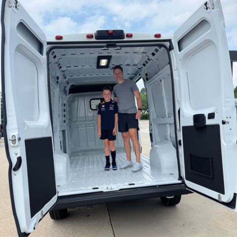 ReCoat Revolution franchise owner Jerod Martin and his son, Liam