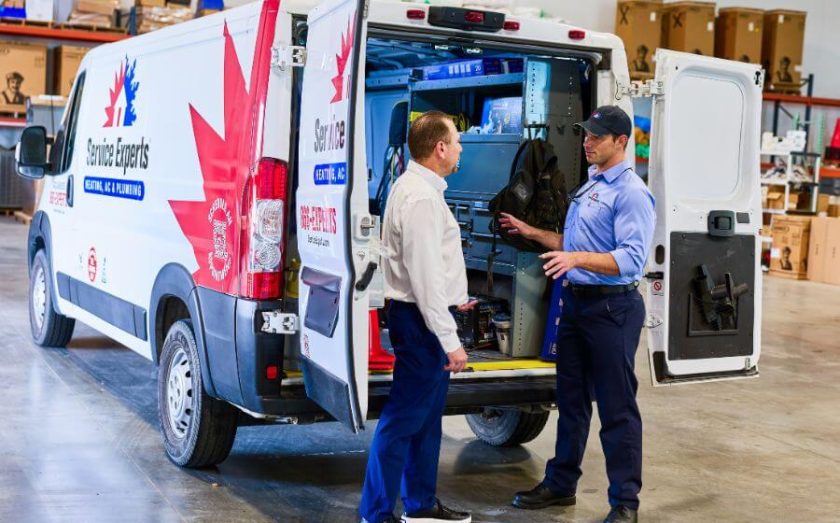 Service Experts franchise interior