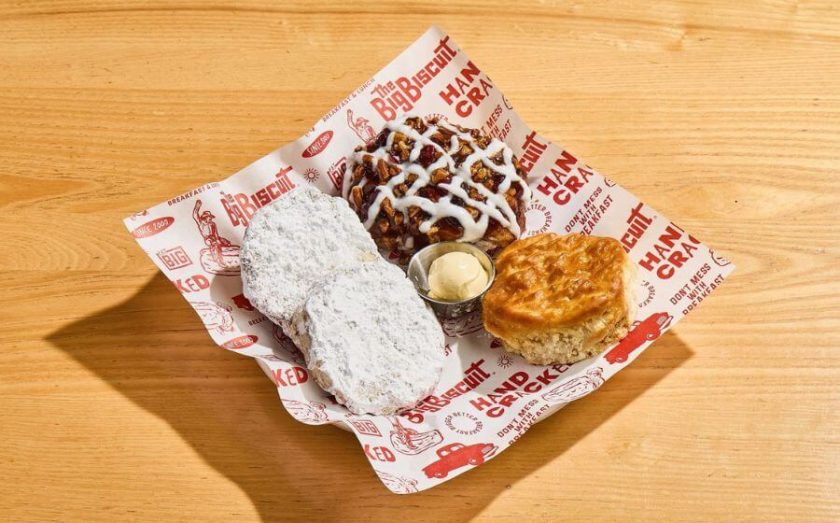 Food from The Big Biscuit franchise