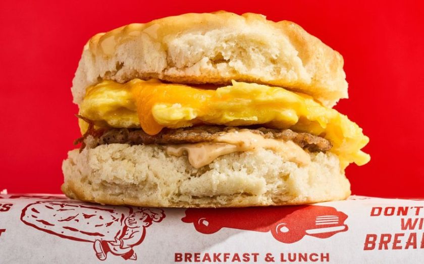 The Big Biscuit franchise menu option