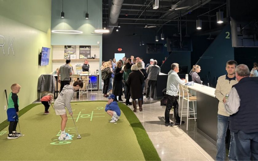 Guests at GolfTRK franchise