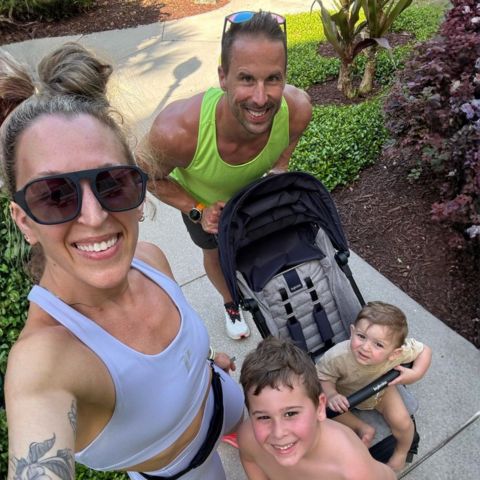 Sam Mandrino, PLN franchise owner, and her family