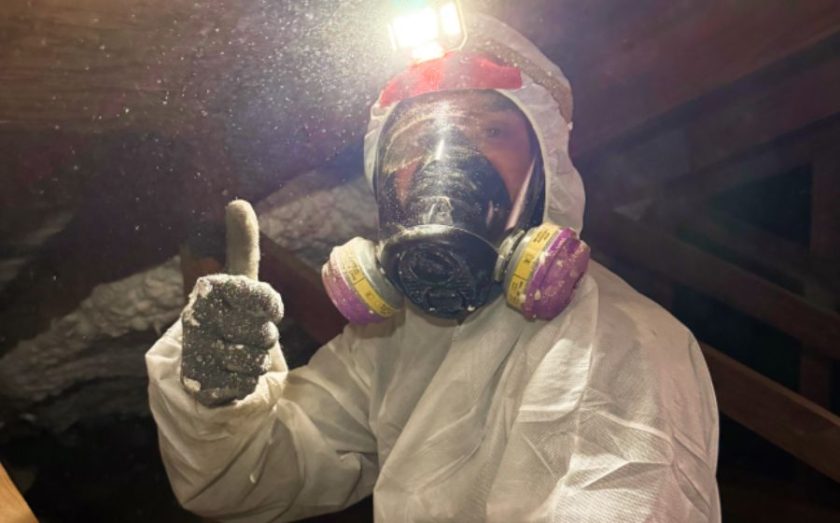 Worker at Thermo-S Insulation franchise opportunity