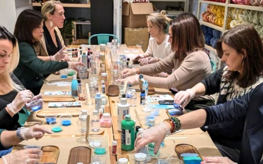 Experiential Retail Demand - Craft Loft franchise