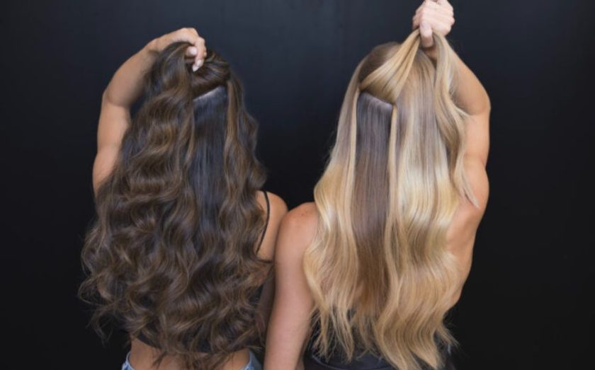 Dekota London franchise extensions blonde and brunette