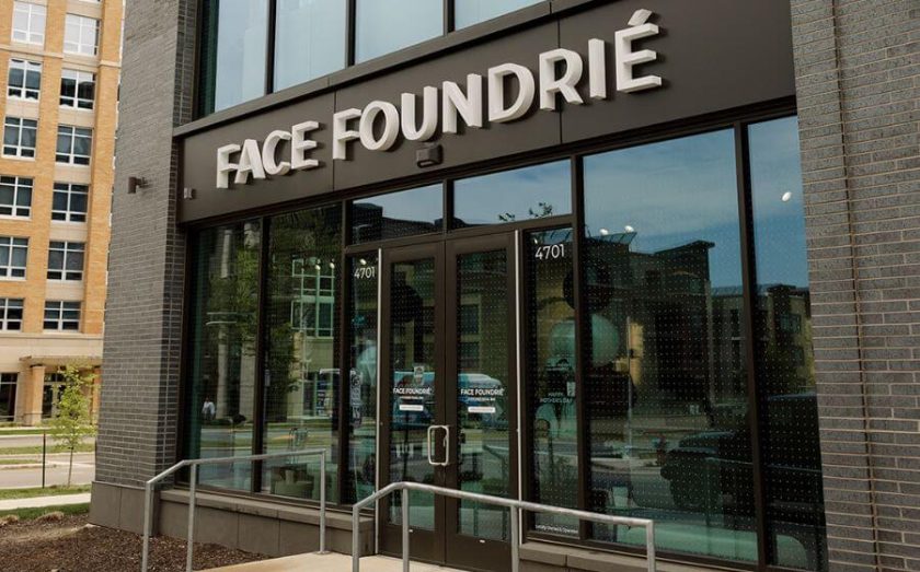 FACE FOUNDRIE franchise exterior