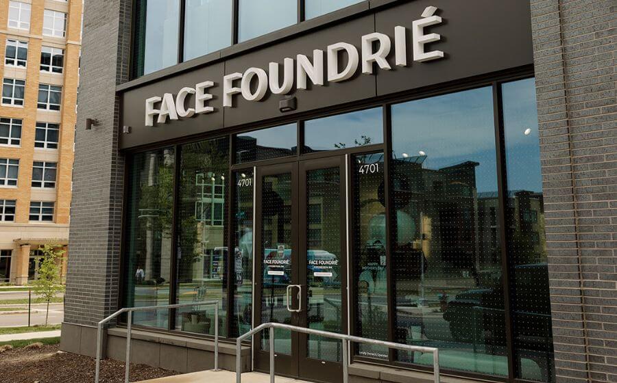 FACE FOUNDRIE franchise exterior