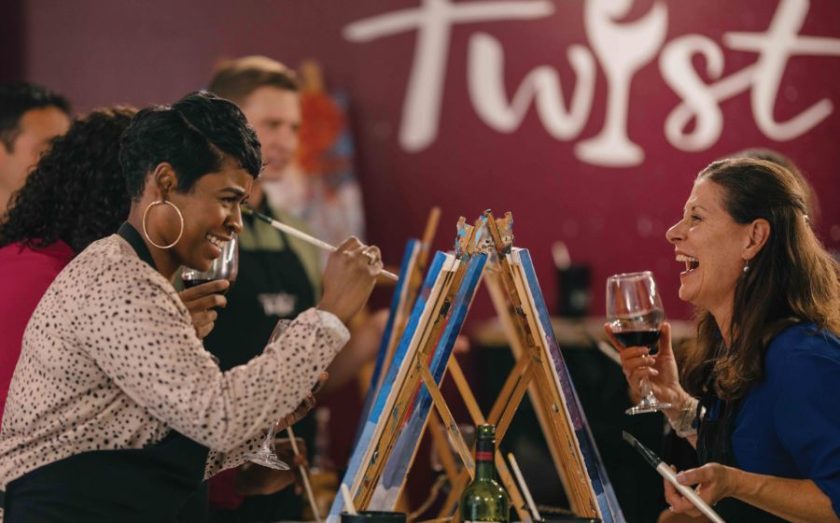 Painting with a twist - girls night