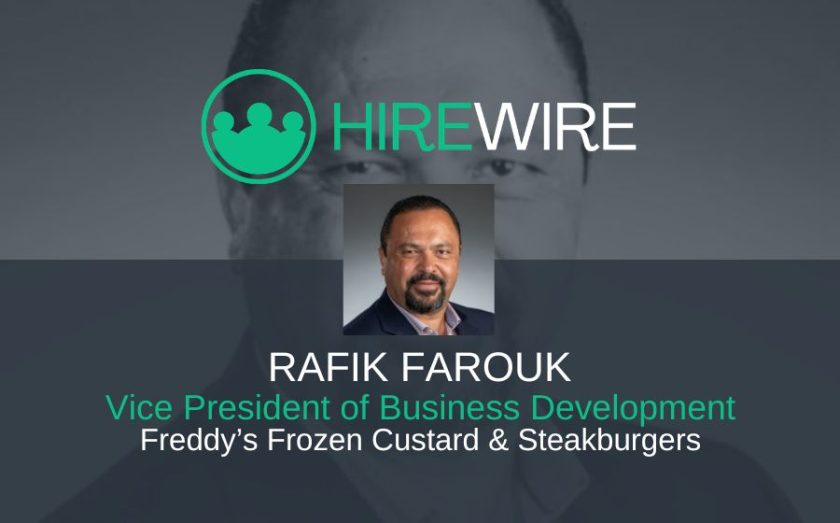 Rafik Farouk, Freddy's - HireWire - Franchise News