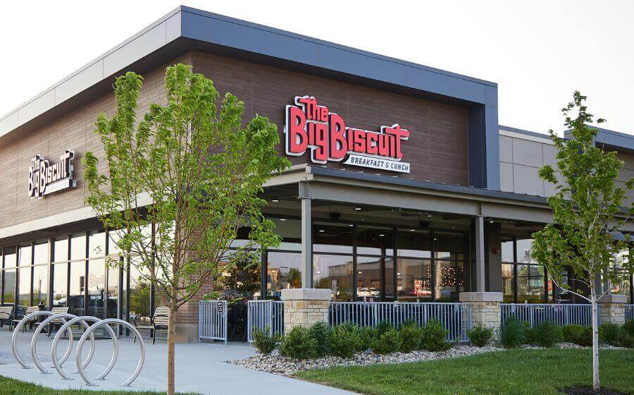 Exterior of a The Big Biscuit franchise