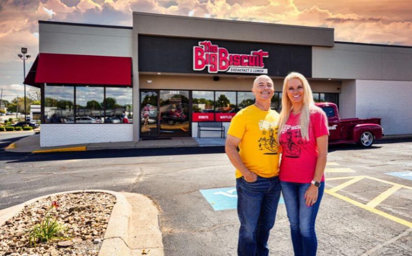 Terry and Aimee Sims, The Big Biscuit franchise owners