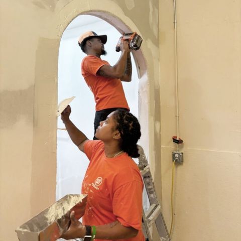 Hole in the Wall Drywall Repair franchise staff