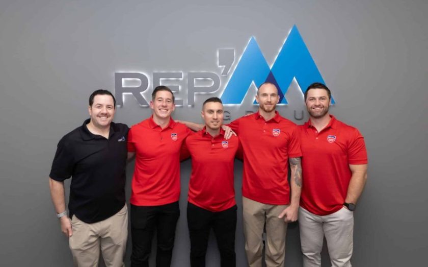 Liqua-Roof franchise with REP'M Group team
