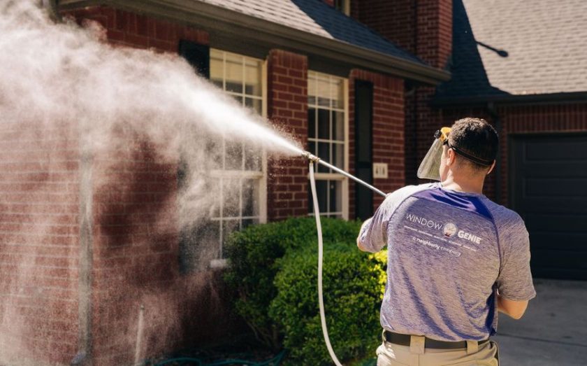 WINDOW GENIE FRANCHISE EXTERIOR WORK