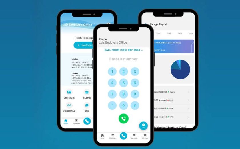 ASC's new app - 3 phones