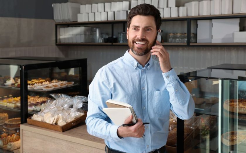 Happy business owner - Answering Service Care
