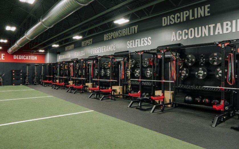 Interior of a D1 Training franchise location