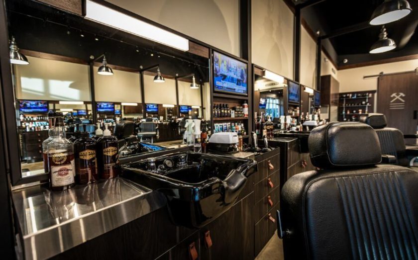Interior of Hammer & Nails franchise