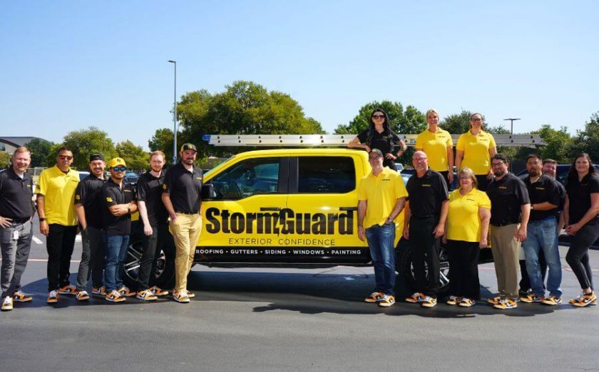 Team at Storm Guard franchise opportunity