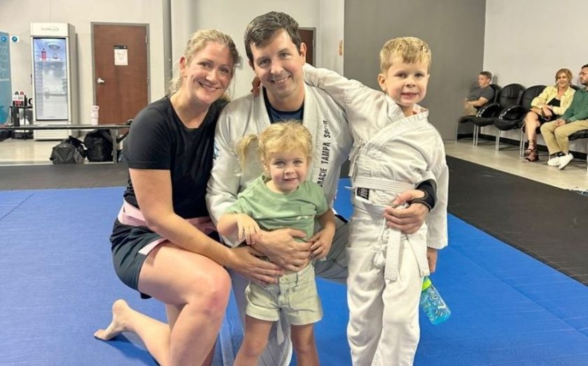 Building Kidz franchisee Bobby Pierce and his family