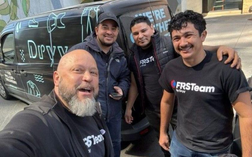 FRSTeam franchise owner Ken Sandy and team