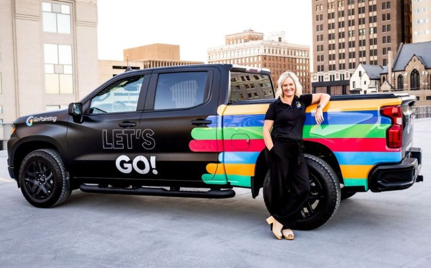 Go Painting Franchisee Succeeds in Male-Dominated Field