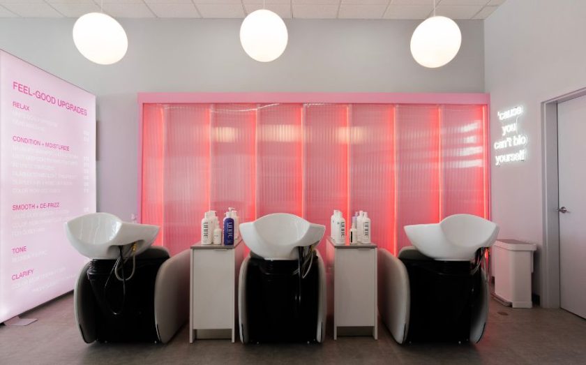 Stations at Blo Blow Dry Bar Austin franchise location