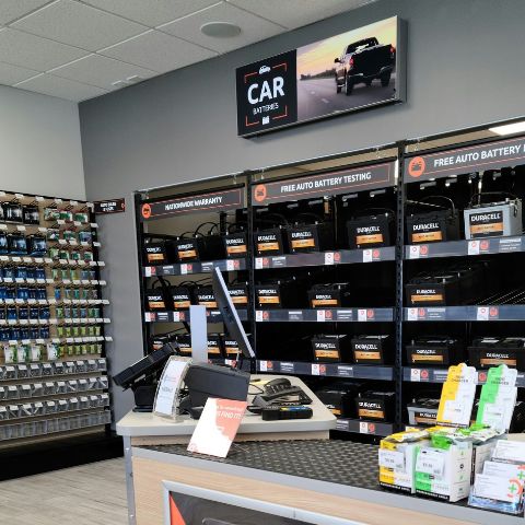 Interior of a Batteries Plus franchise location